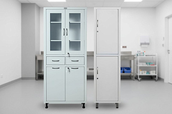 Шкаф многофункциональный MedWell ШММ-10М4-00 с трейзером